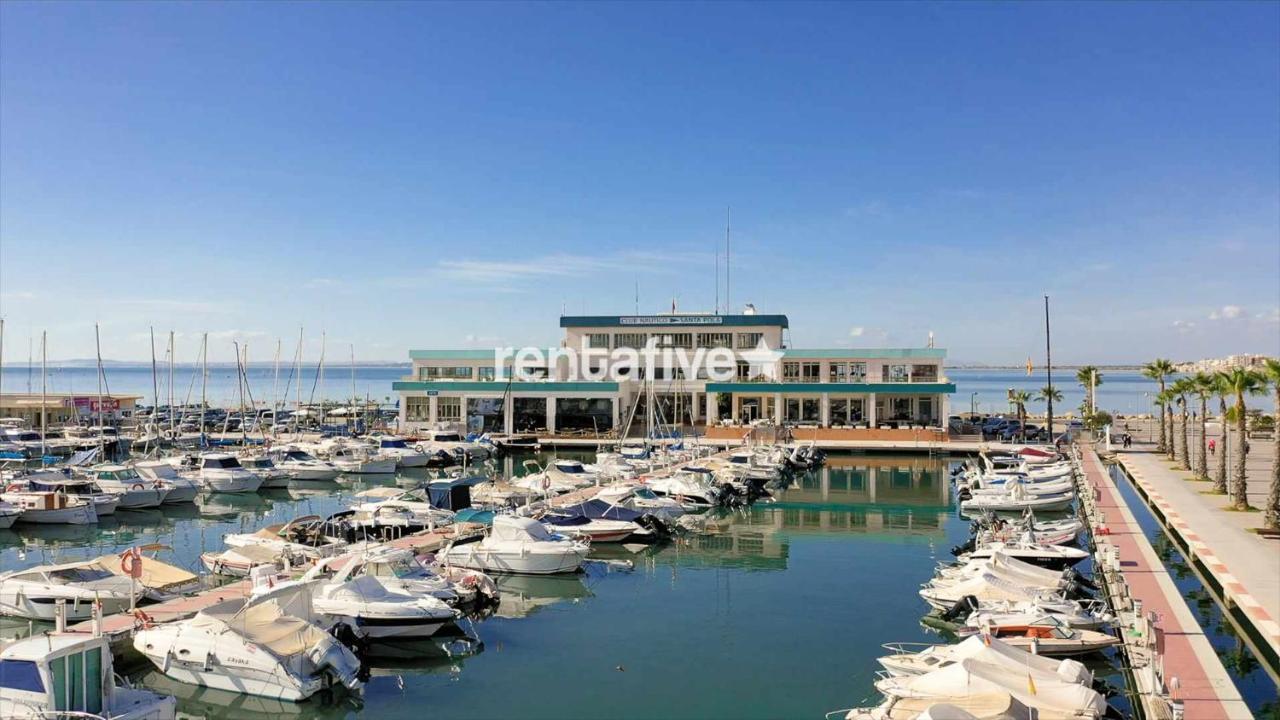 Rentafive Apartamento Acuario Piscina Aa Santa Pola Bagian luar foto