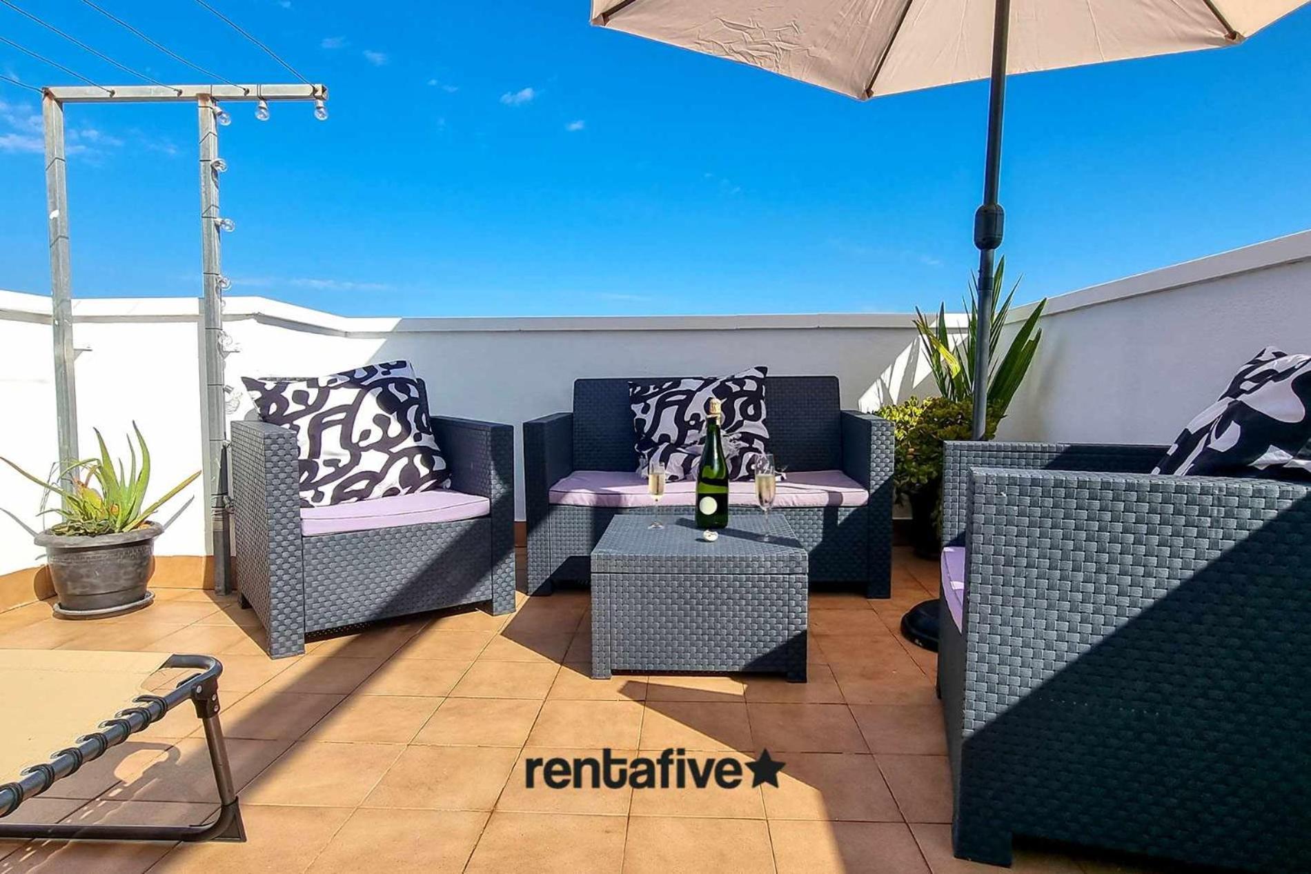 Rentafive Apartamento Acuario Piscina Aa Santa Pola Bagian luar foto